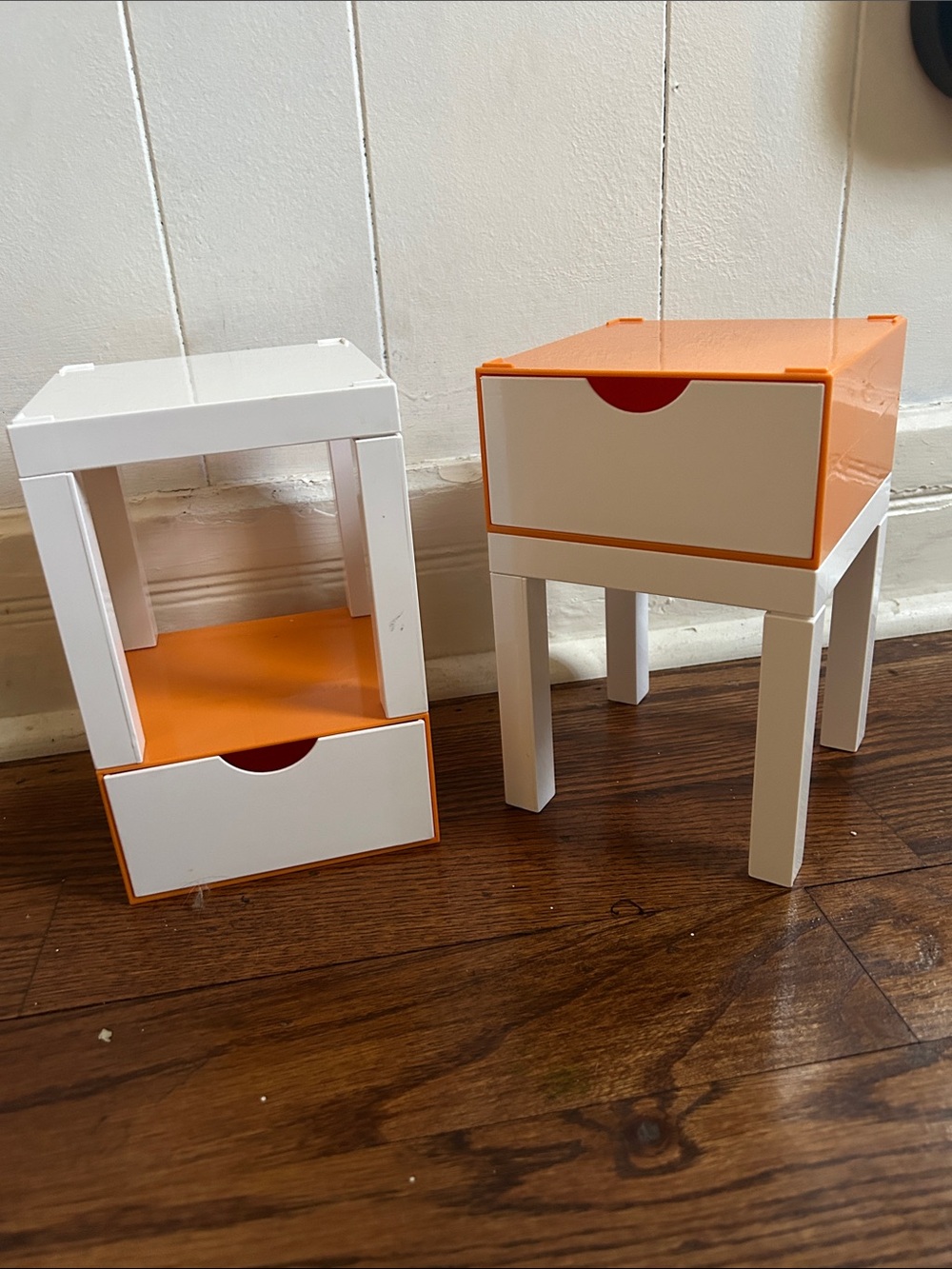 american girl Julie retired room modular side tables